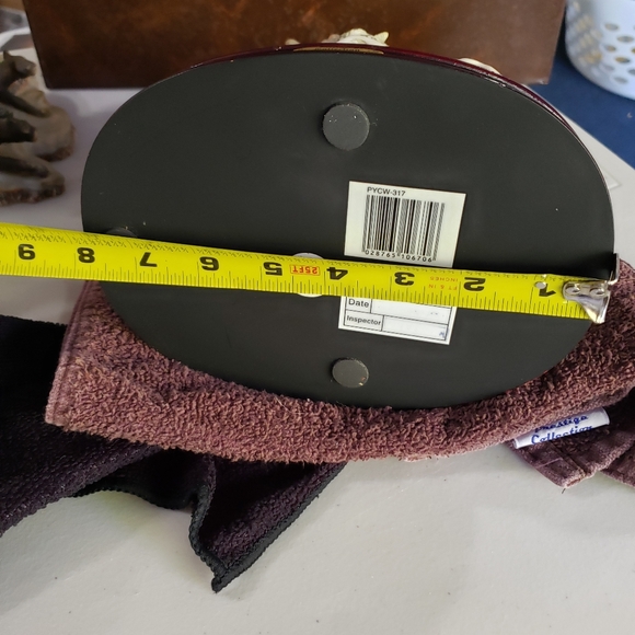 Rubg's COLLECTION Clock statue with 3 wolfs - Picture 10 of 15